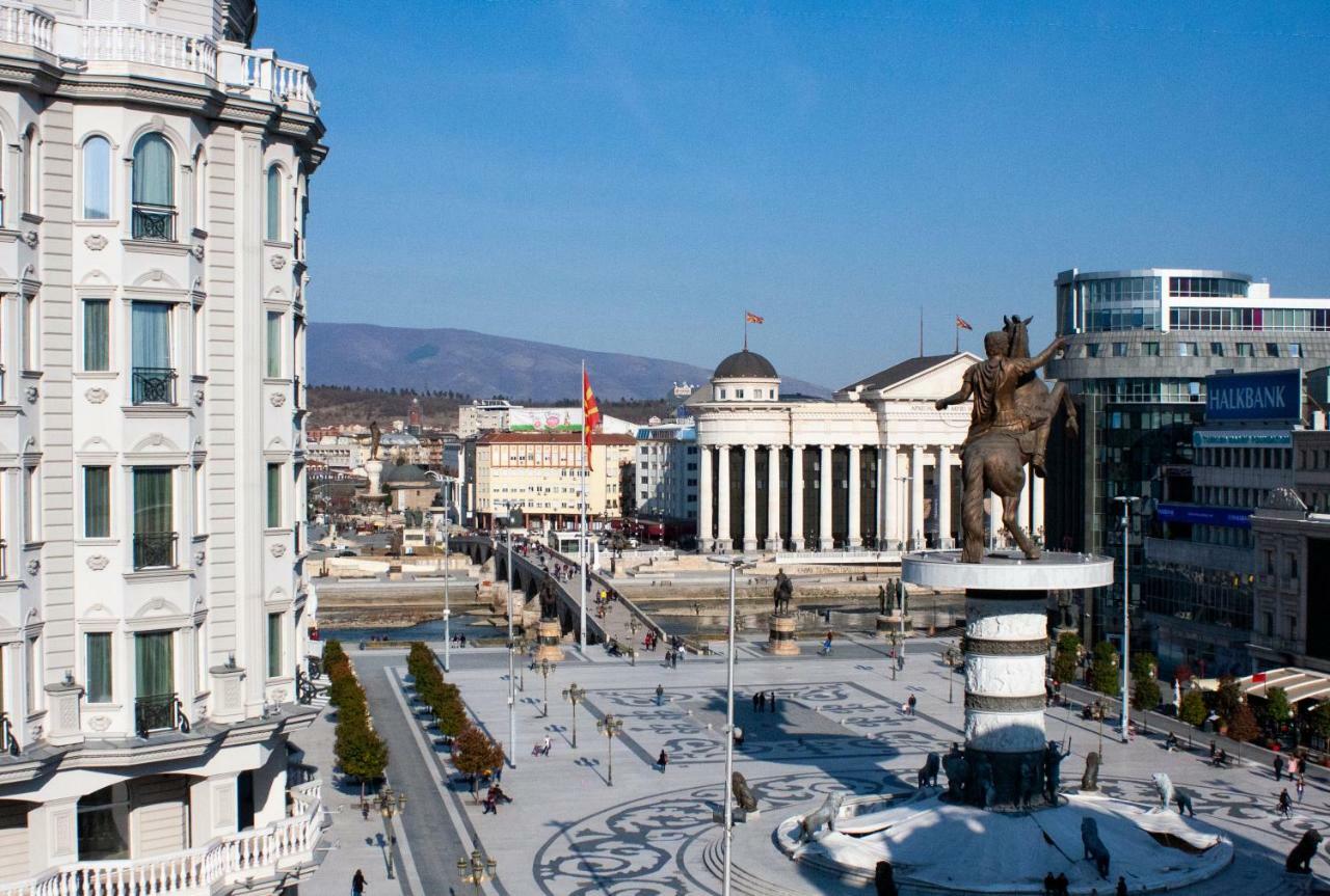 Hotel Square Skopje Exterior foto
